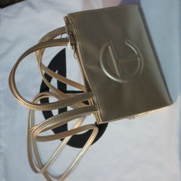 SOLD HP🎉Telfar Faux Leather Small Tote - Picture 4 of 16